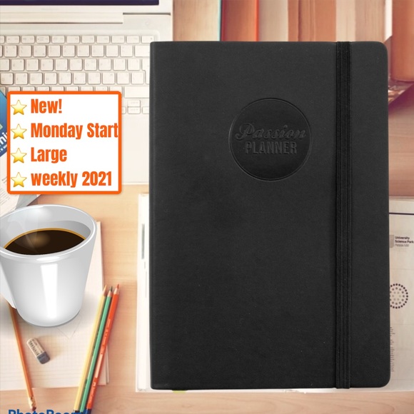PASSION PLANNER: WEEKLY 2021 BLACK - Picture 3 of 3